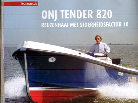 Tender 820 yachtvision